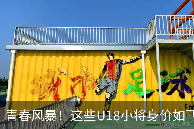 青春风暴！这些U18小将身价如飞涨